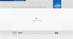 Desktop Screenshot of lexisricerche.it